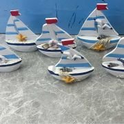 Διακοσμητικό Souvenir Καραβάκι – Σετ 8 τεμάχια – L2024-23 – 125569