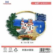 Τουριστικό μαγνητάκι Souvenir – Σετ 12pcs – Paralia – 678593