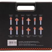 Σετ φρέζες ξύλου για ρούτερ – 12pcs – Φ6mm – Finder – 197747