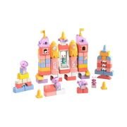 Σετ κατασκευών DIY με τουβλάκια – Rabbit Space Travel – 81pcs – JX6806 – 233045