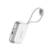 Powerbank 2in1 – Fast Charge – 10.000mah – 22.5W – PD-22 – 278626 – White