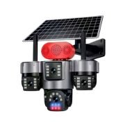 Ηλιακή κάμερα ασφαλείας IP τετραπλή – 4G – Security Camera – S13 – 020300