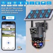 Ηλιακή κάμερα ασφαλείας IP – Dual – 4G – Security Camera – S12 – 020263