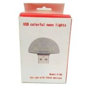 Φωτάκι φωτορυθμικό USB LED πολύχρωμο – Y-80 – 759611
