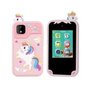 Παιδικό smartphone με κάμερα & παιχνίδια – D13 – 812860 – Pink