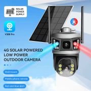 Ηλιακή κάμερα ασφαλείας IP – Dual – 4G – Security Camera – D03Y – 020348